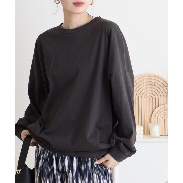 ゆったりロングスリーブカットソー レディース 大きいサイズ | JungleJalopy | 詳細画像73 