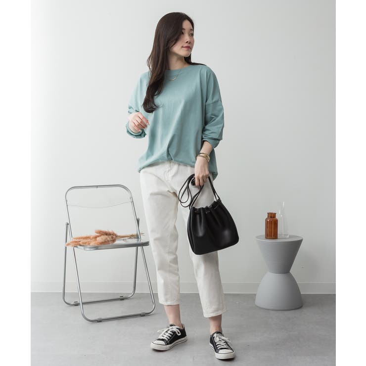 ゆったりロングスリーブカットソー レディース 大きいサイズ | JungleJalopy | 詳細画像80 