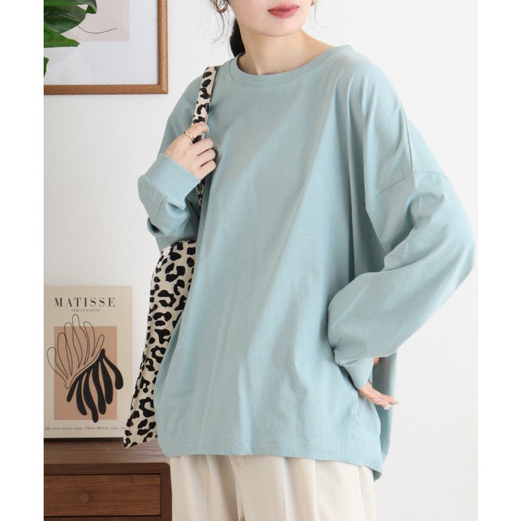 ゆったりロングスリーブカットソー レディース 大きいサイズ | JungleJalopy | 詳細画像85 