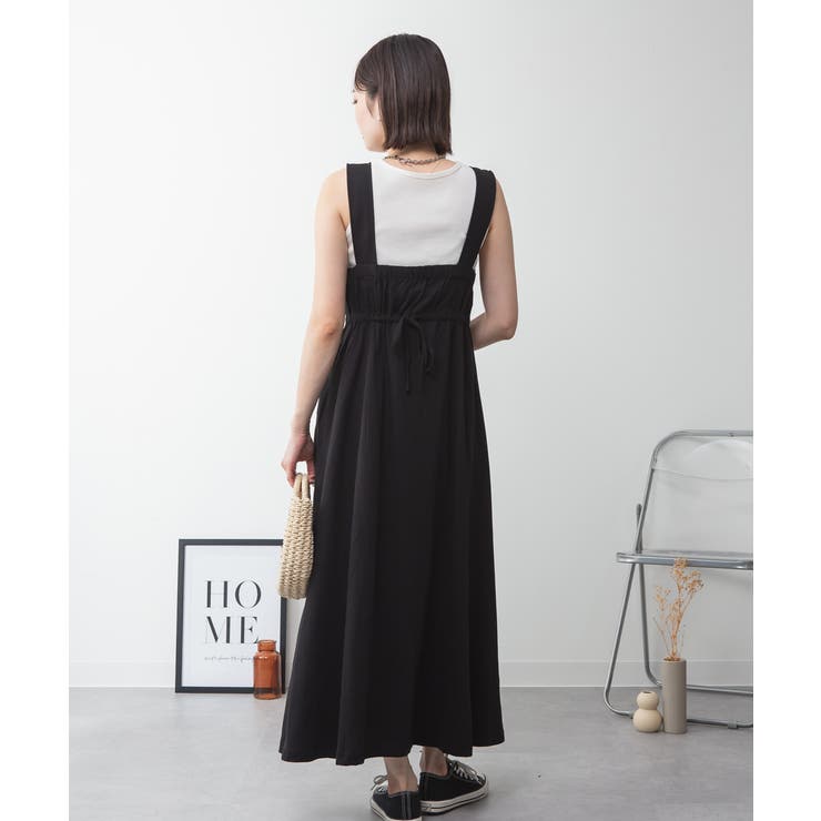 ブラ紐隠しワンピース 大きいサイズ ロング丈 | JungleJalopy | 詳細画像10 