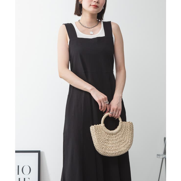 ブラ紐隠しワンピース 大きいサイズ ロング丈 | JungleJalopy | 詳細画像14 