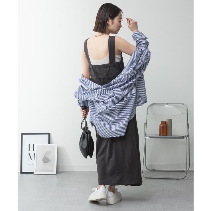 ブラ紐隠しワンピース 大きいサイズ ロング丈 | JungleJalopy | 詳細画像45 