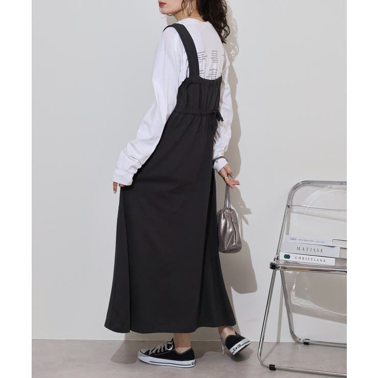 ブラ紐隠しワンピース 大きいサイズ ロング丈 | JungleJalopy | 詳細画像49 