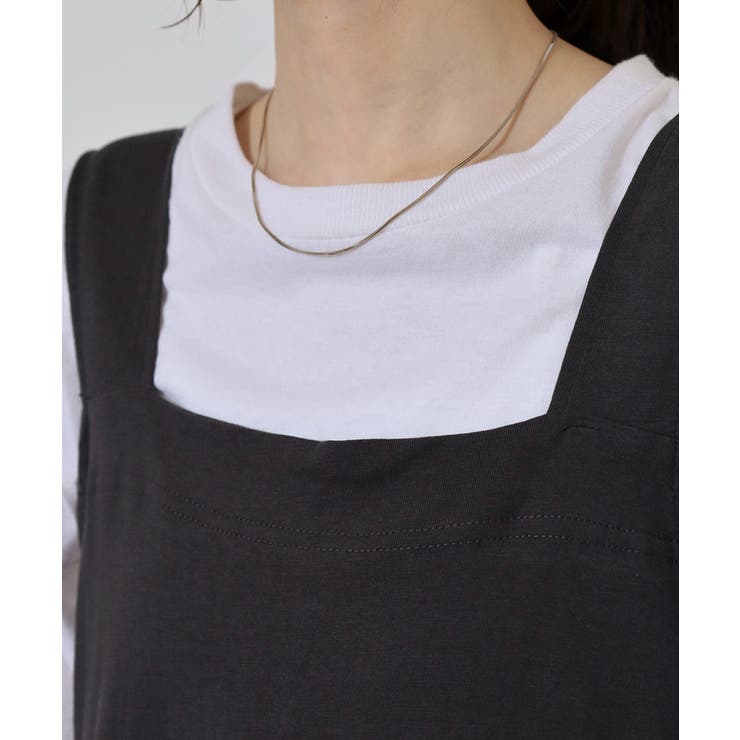 ブラ紐隠しワンピース 大きいサイズ ロング丈 | JungleJalopy | 詳細画像53 