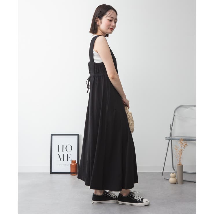 ブラ紐隠しワンピース 大きいサイズ ロング丈 | JungleJalopy | 詳細画像6 