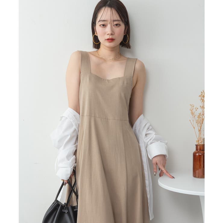 ブラ紐隠しワンピース 大きいサイズ ロング丈 | JungleJalopy | 詳細画像61 