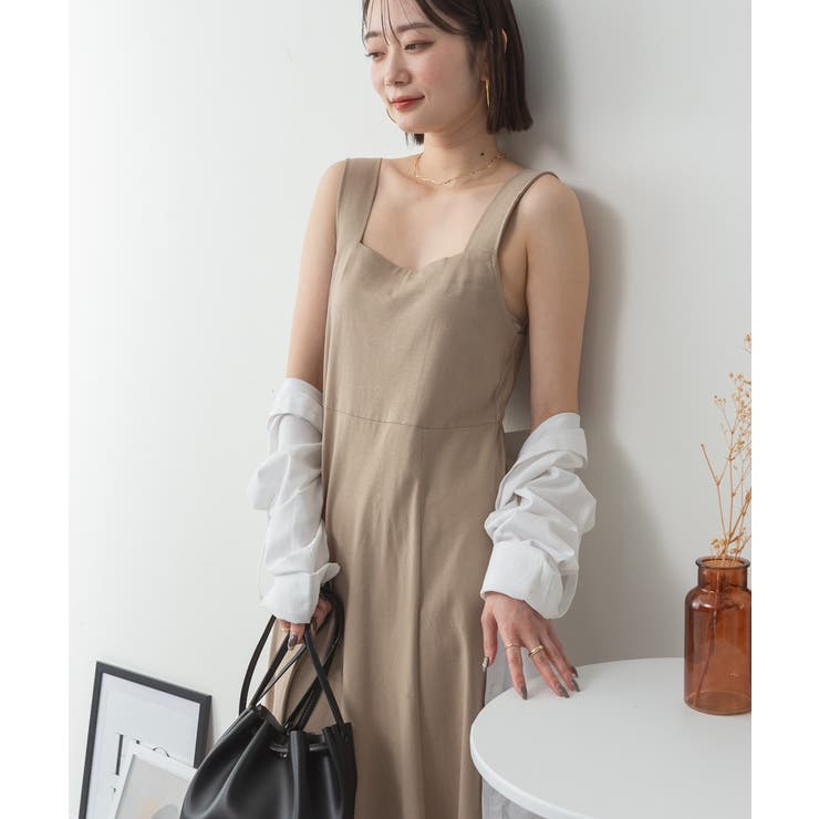 ブラ紐隠しワンピース 大きいサイズ ロング丈 | JungleJalopy | 詳細画像62 
