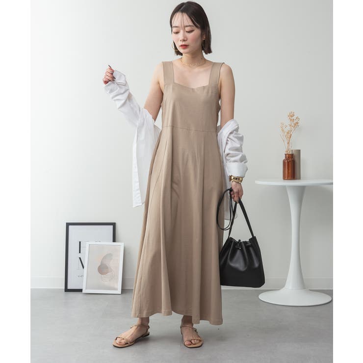 ブラ紐隠しワンピース 大きいサイズ ロング丈 | JungleJalopy | 詳細画像67 