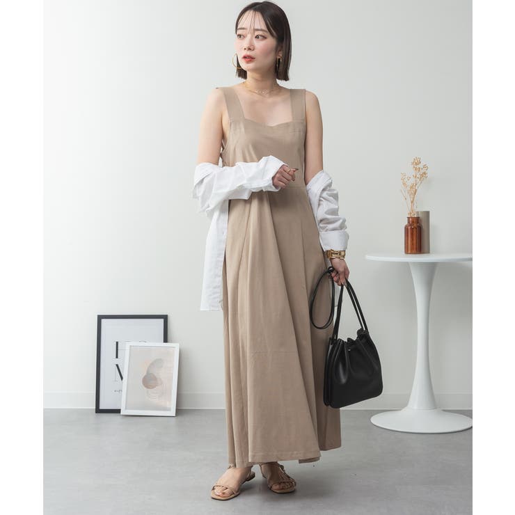 ブラ紐隠しワンピース 大きいサイズ ロング丈 | JungleJalopy | 詳細画像68 