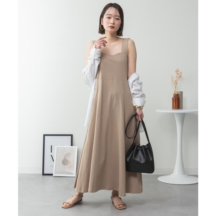 ブラ紐隠しワンピース 大きいサイズ ロング丈 | JungleJalopy | 詳細画像69 