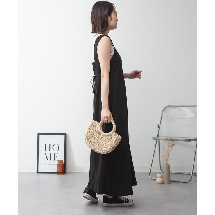 ブラ紐隠しワンピース 大きいサイズ ロング丈 | JungleJalopy | 詳細画像7 