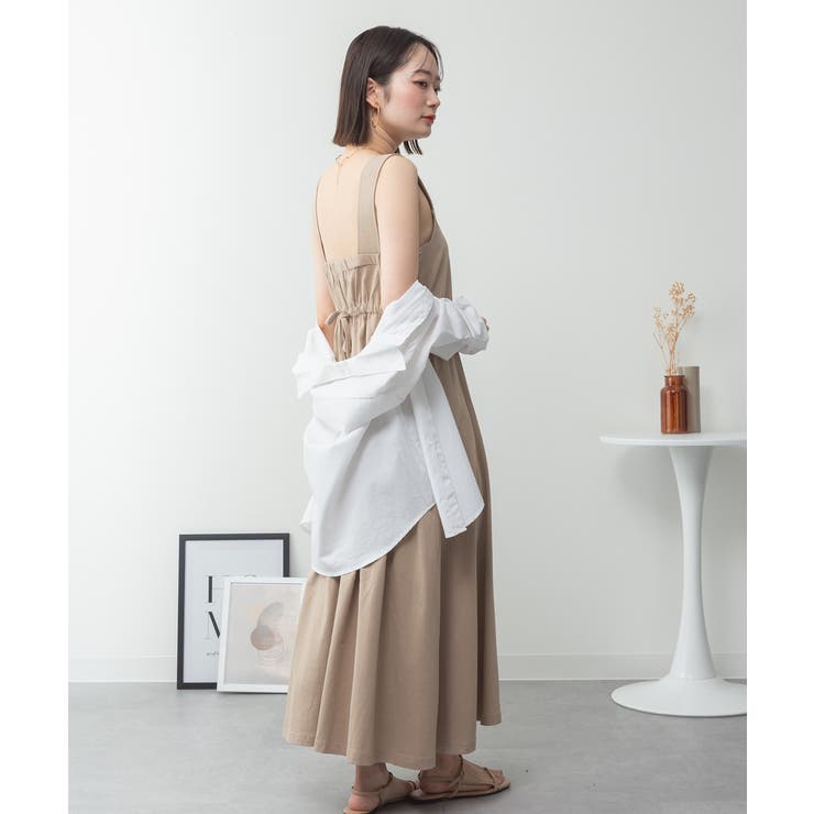 ブラ紐隠しワンピース 大きいサイズ ロング丈 | JungleJalopy | 詳細画像74 