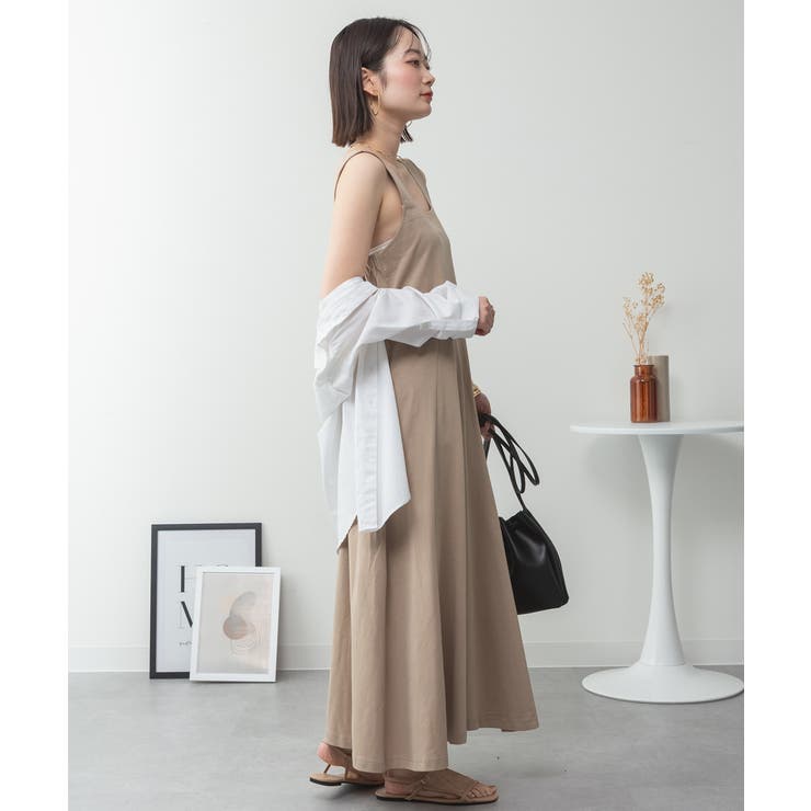 ブラ紐隠しワンピース 大きいサイズ ロング丈 | JungleJalopy | 詳細画像75 