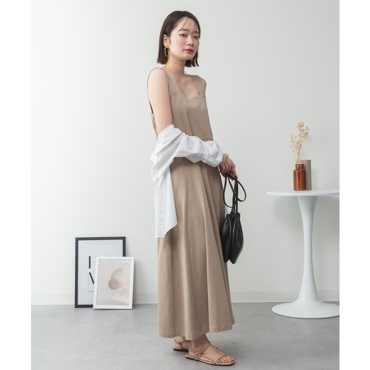 ブラ紐隠しワンピース 大きいサイズ ロング丈 | JungleJalopy | 詳細画像76 