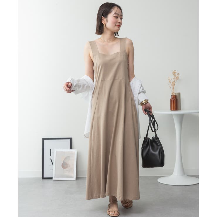 ブラ紐隠しワンピース 大きいサイズ ロング丈 | JungleJalopy | 詳細画像77 