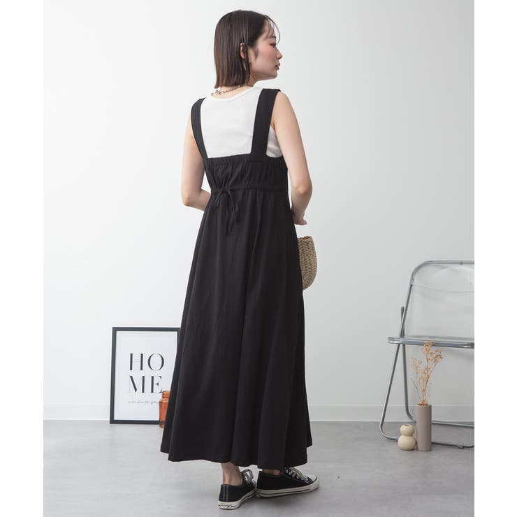 ブラ紐隠しワンピース 大きいサイズ ロング丈 | JungleJalopy | 詳細画像8 