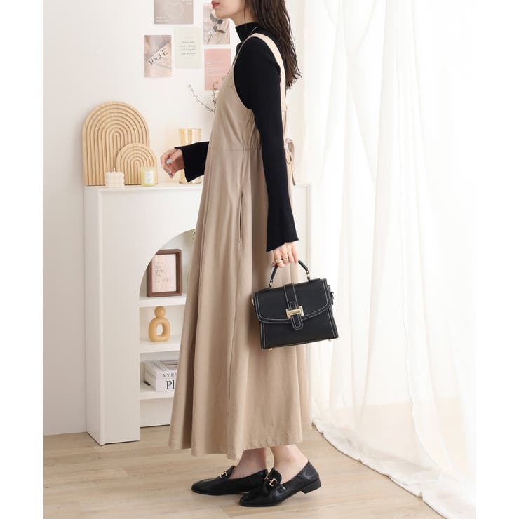 ブラ紐隠しワンピース 大きいサイズ ロング丈 | JungleJalopy | 詳細画像81 