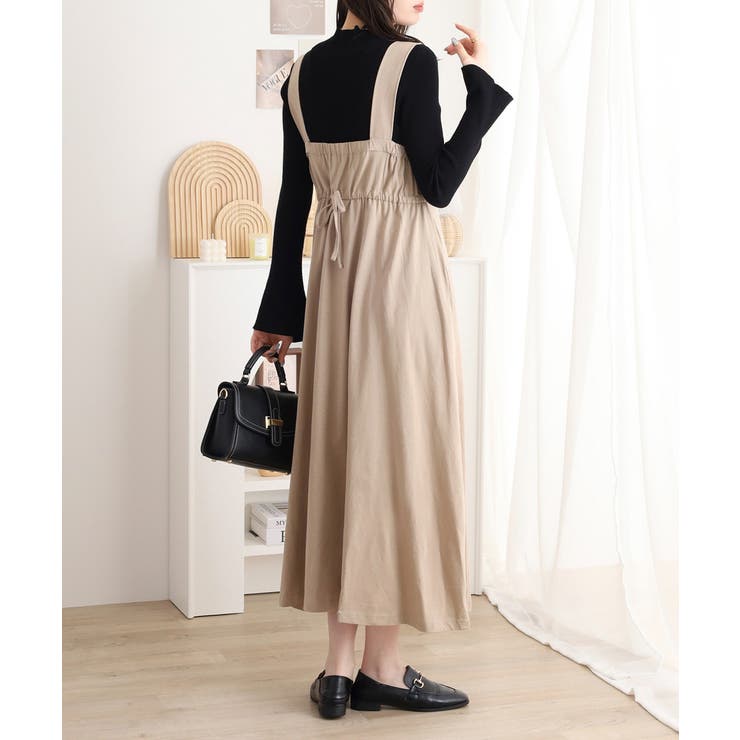 ブラ紐隠しワンピース 大きいサイズ ロング丈 | JungleJalopy | 詳細画像82 