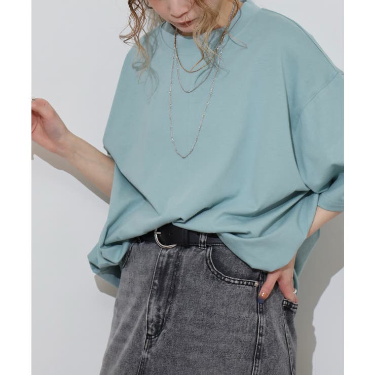 オーバーサイズコットンパネルTシャツ レディース 大きいサイズ | JungleJalopy | 詳細画像48 