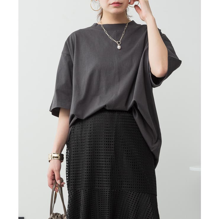 オーバーサイズコットンパネルTシャツ レディース 大きいサイズ | JungleJalopy | 詳細画像56 