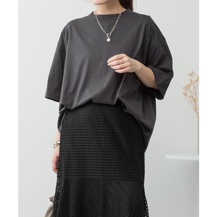 オーバーサイズコットンパネルTシャツ レディース 大きいサイズ | JungleJalopy | 詳細画像57 