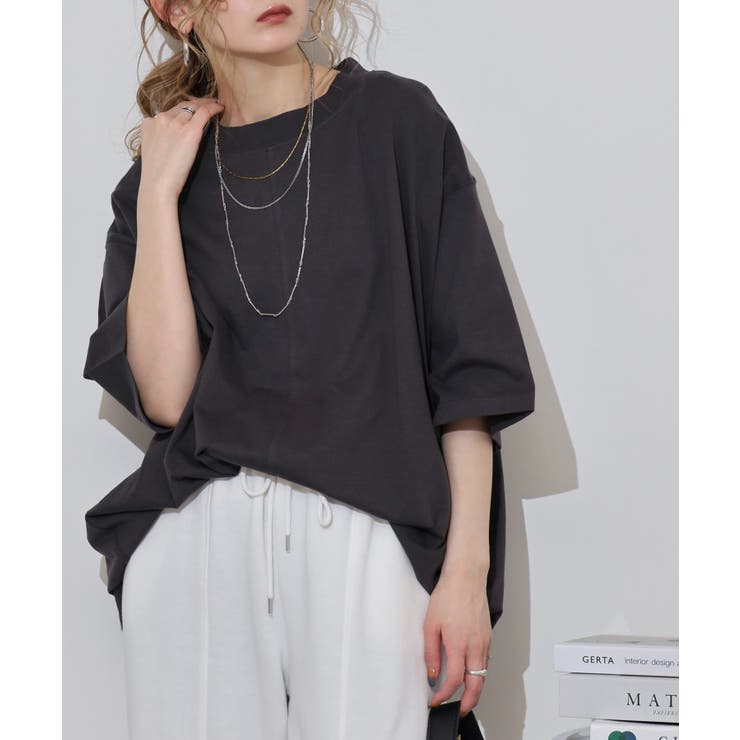 オーバーサイズコットンパネルTシャツ レディース 大きいサイズ | JungleJalopy | 詳細画像71 