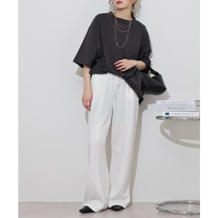 オーバーサイズコットンパネルTシャツ レディース 大きいサイズ | JungleJalopy | 詳細画像74 