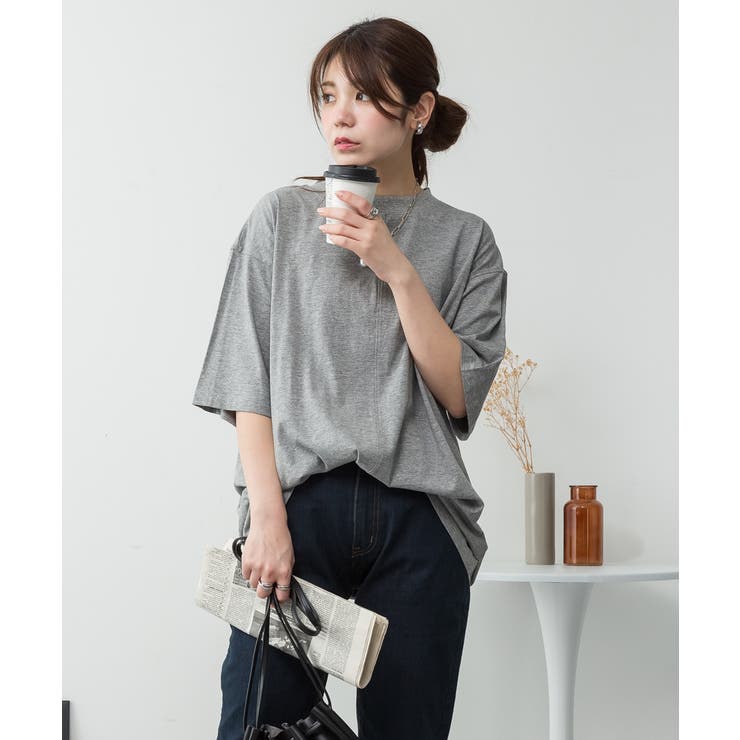 オーバーサイズコットンパネルTシャツ レディース 大きいサイズ | JungleJalopy | 詳細画像77 