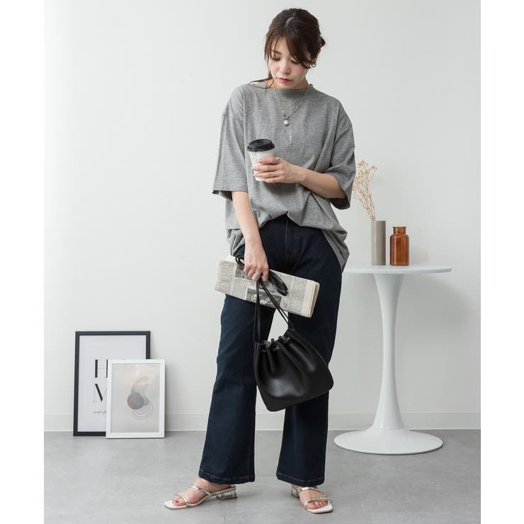 オーバーサイズコットンパネルTシャツ レディース 大きいサイズ | JungleJalopy | 詳細画像87 