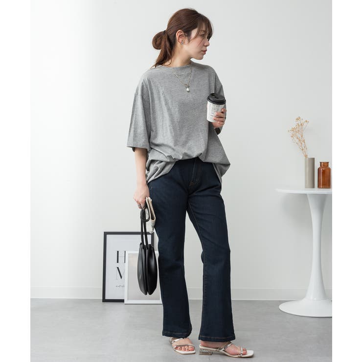 オーバーサイズコットンパネルTシャツ レディース 大きいサイズ | JungleJalopy | 詳細画像88 