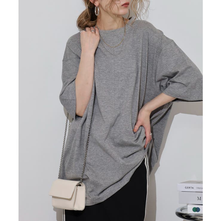 オーバーサイズコットンパネルTシャツ レディース 大きいサイズ | JungleJalopy | 詳細画像92 