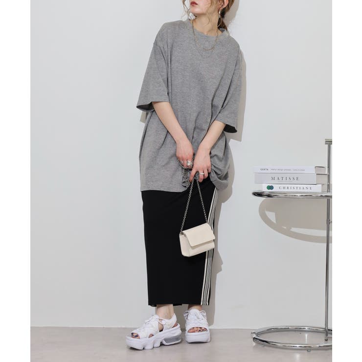 オーバーサイズコットンパネルTシャツ レディース 大きいサイズ | JungleJalopy | 詳細画像94 