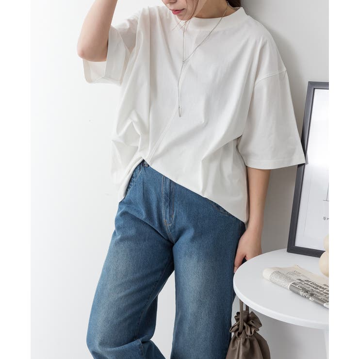 オーバーサイズコットンパネルTシャツ レディース 大きいサイズ | JungleJalopy | 詳細画像98 