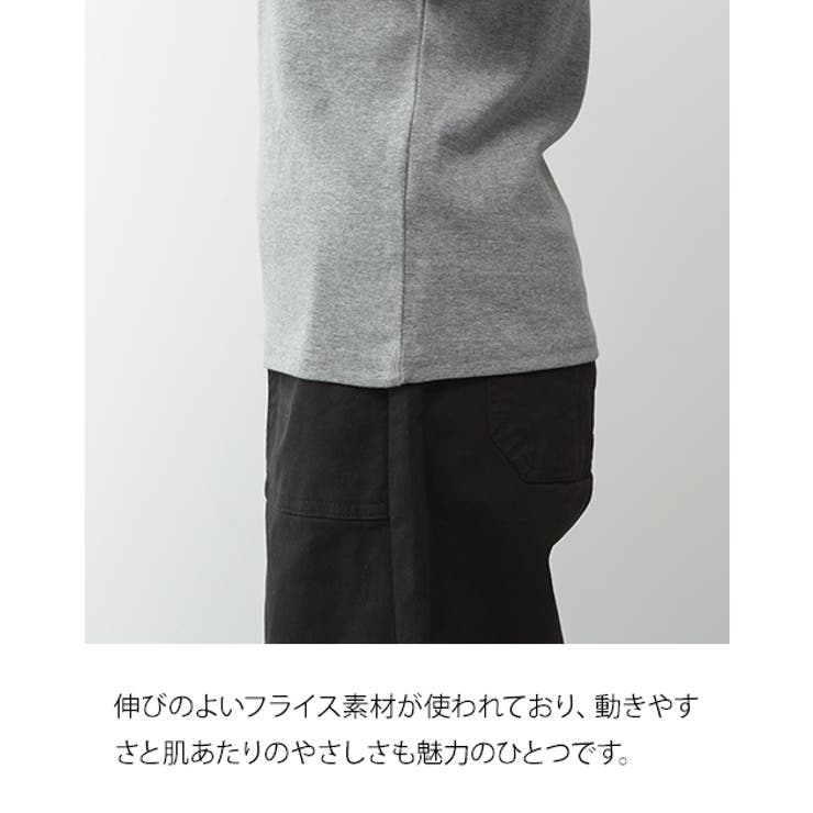 キーネックコットン5分袖トップ レディース 大きいサイズ | JungleJalopy | 詳細画像4 