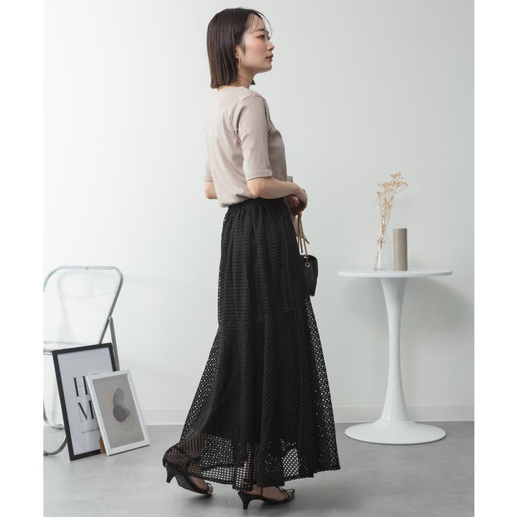 キーネックコットン5分袖トップ レディース 大きいサイズ | JungleJalopy | 詳細画像93 