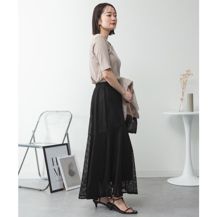 キーネックコットン5分袖トップ レディース 大きいサイズ | JungleJalopy | 詳細画像95 