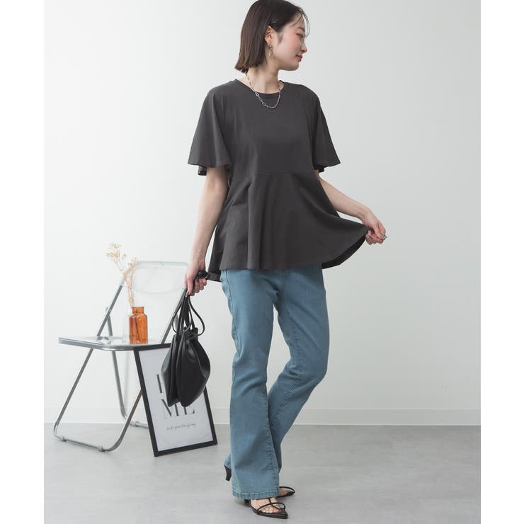 フレアヘムショートスリーブシャツ 大きいサイズ レディース | JungleJalopy | 詳細画像72 