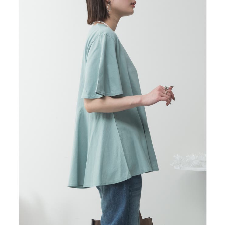 フレアヘムショートスリーブシャツ 大きいサイズ レディース | JungleJalopy | 詳細画像83 