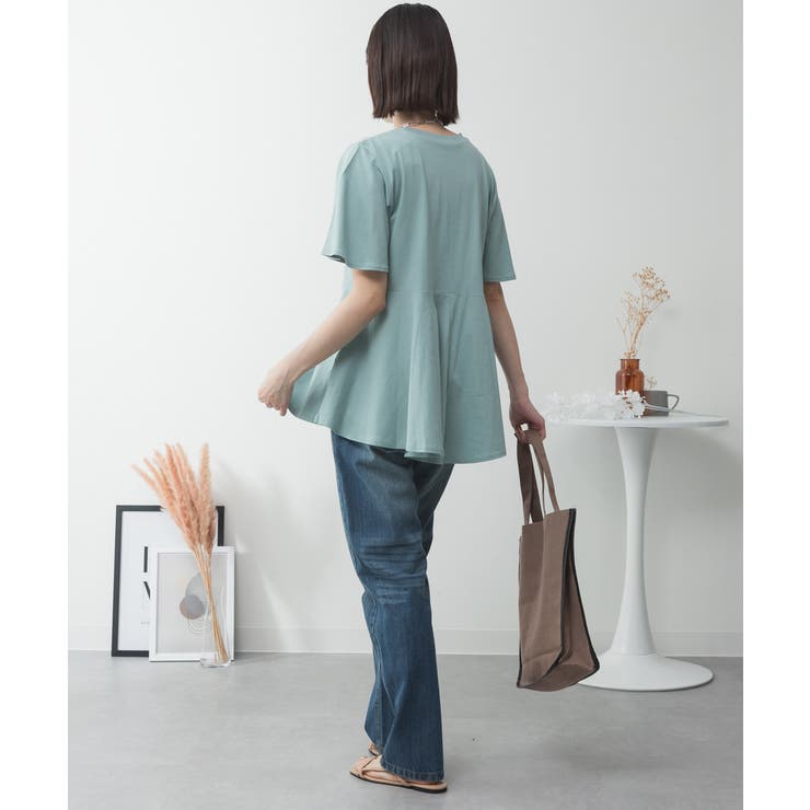 フレアヘムショートスリーブシャツ 大きいサイズ レディース | JungleJalopy | 詳細画像87 