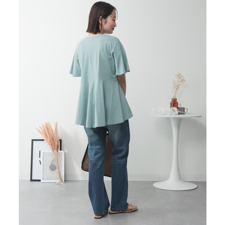 フレアヘムショートスリーブシャツ 大きいサイズ レディース | JungleJalopy | 詳細画像88 