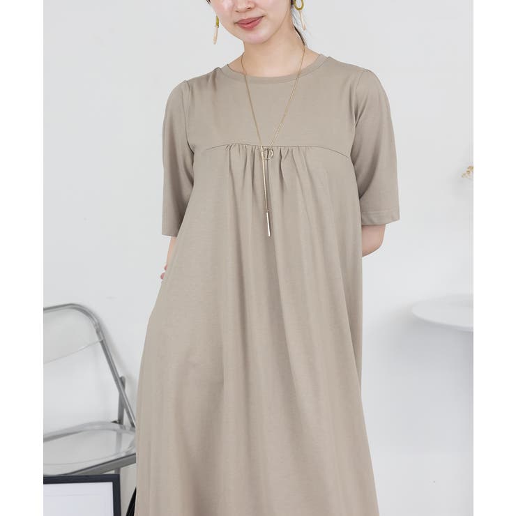 半袖バルーンロングワンピース レディース 大きいサイズ | JungleJalopy | 詳細画像14 