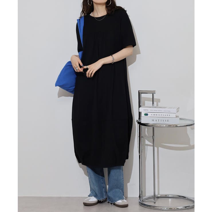 半袖バルーンロングワンピース レディース 大きいサイズ | JungleJalopy | 詳細画像61 