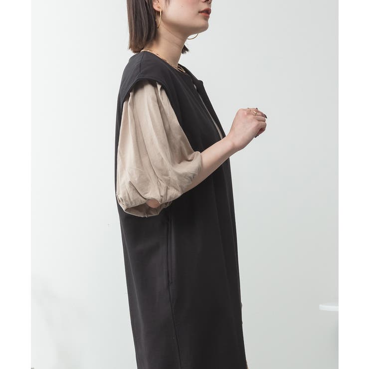 コットンパフスリーブTシャツ 大きいサイズ 半袖 | JungleJalopy | 詳細画像15 