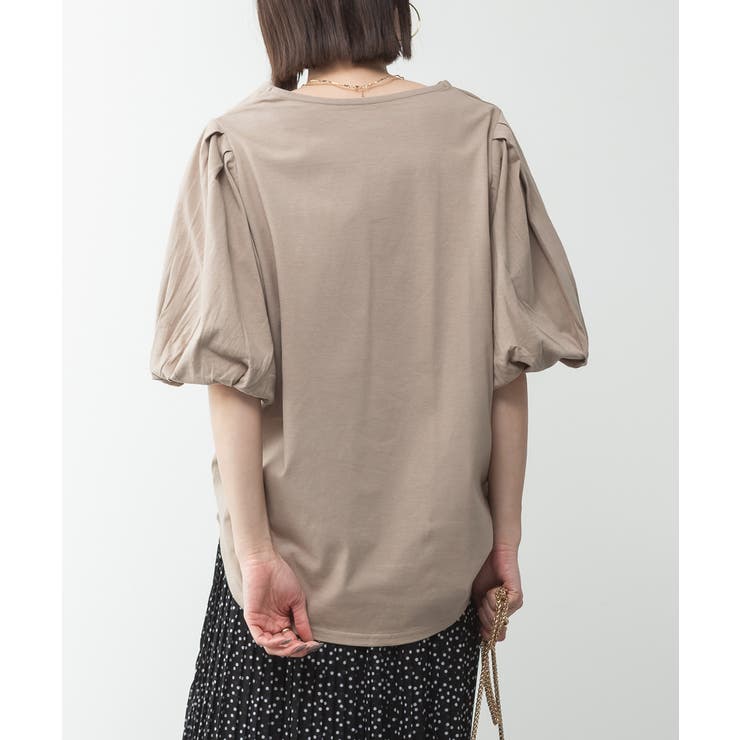 コットンパフスリーブTシャツ 大きいサイズ 半袖 | JungleJalopy | 詳細画像16 