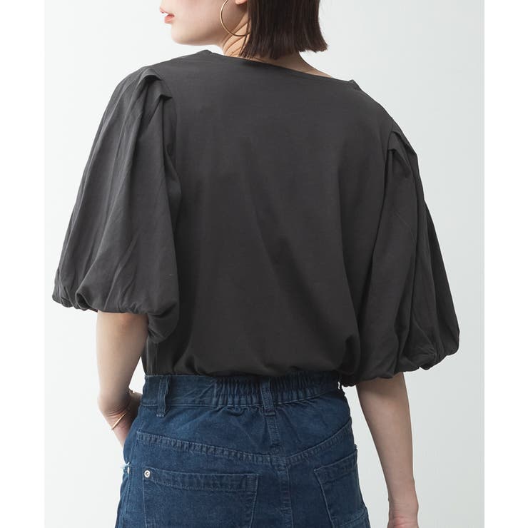 コットンパフスリーブTシャツ 大きいサイズ 半袖 | JungleJalopy | 詳細画像35 