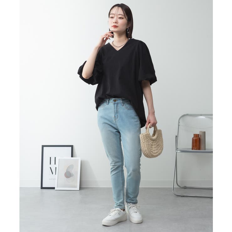 コットンパフスリーブTシャツ 大きいサイズ 半袖 | JungleJalopy | 詳細画像46 