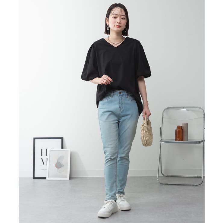 コットンパフスリーブTシャツ 大きいサイズ 半袖 | JungleJalopy | 詳細画像47 