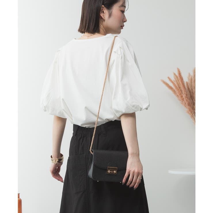 コットンパフスリーブTシャツ 大きいサイズ 半袖 | JungleJalopy | 詳細画像6 