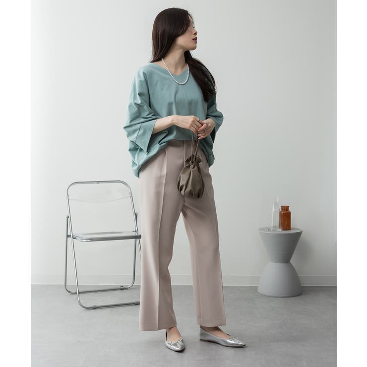 Vネック 7分袖 ドルマンTシャツ | JungleJalopy | 詳細画像26 