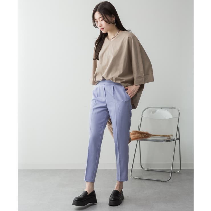 Vネック 7分袖 ドルマンTシャツ | JungleJalopy | 詳細画像45 